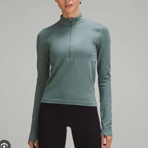 NWT Lululemon Merino Wool-Blend Half Zip Top